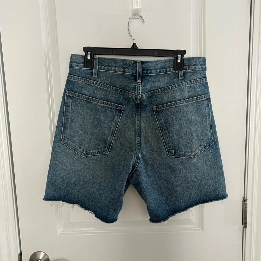 Nilli Lotan Russel Denim Raw-Edge Shorts - Picture 5 of 5